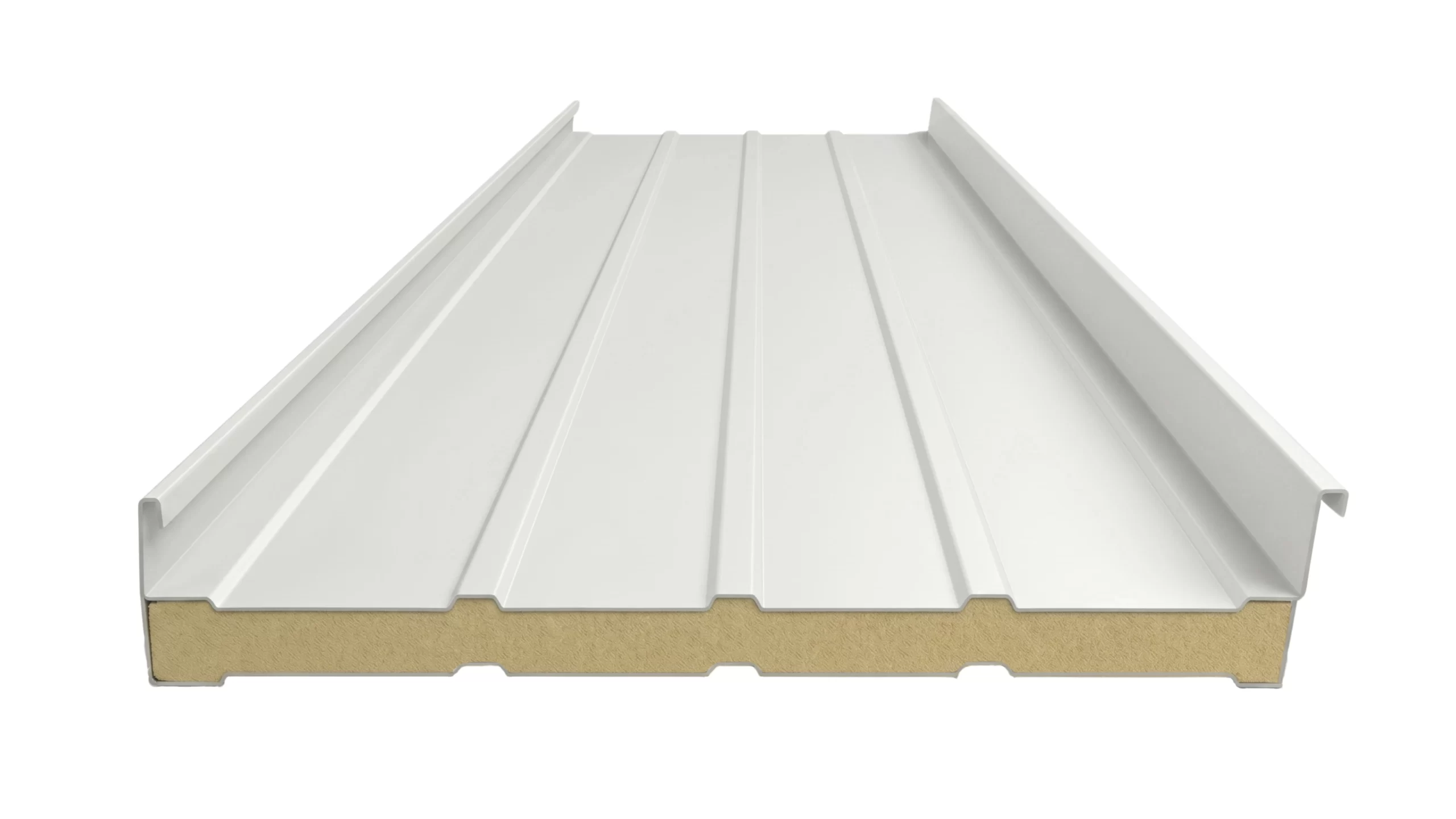 Teja Panel tipo Sándwich Termoacústica con doble cara metálica. TEJA TERMOACUSTICA ESTRUTECH PP